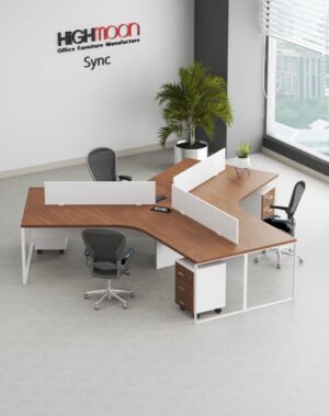 Sync 3 Cluster Workstation (White Leg)