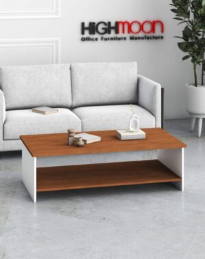 Eco Rectangular Coffee Table (White Leg)