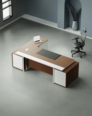 Sync Executive Desk (White Leg)