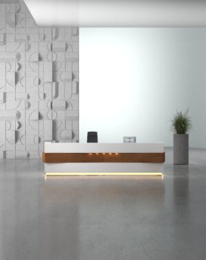 Dene Reception Desk - Front Office Desk Dubai